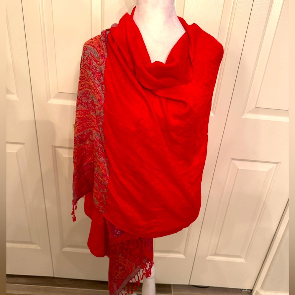 NWOT Red Pashima